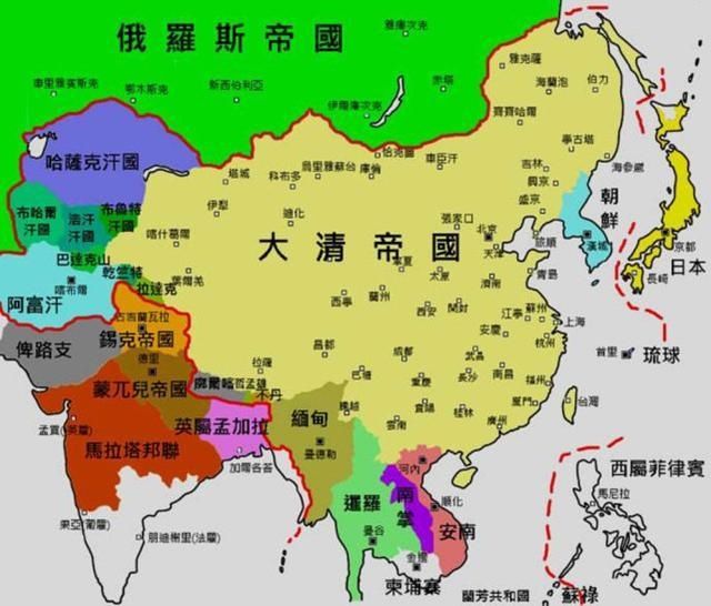 这个朝代是中国历史上领土面积最大的,也是失去领土最
