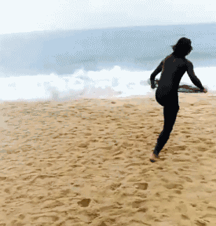 搞笑gif:气势汹汹一看就是个王者水准