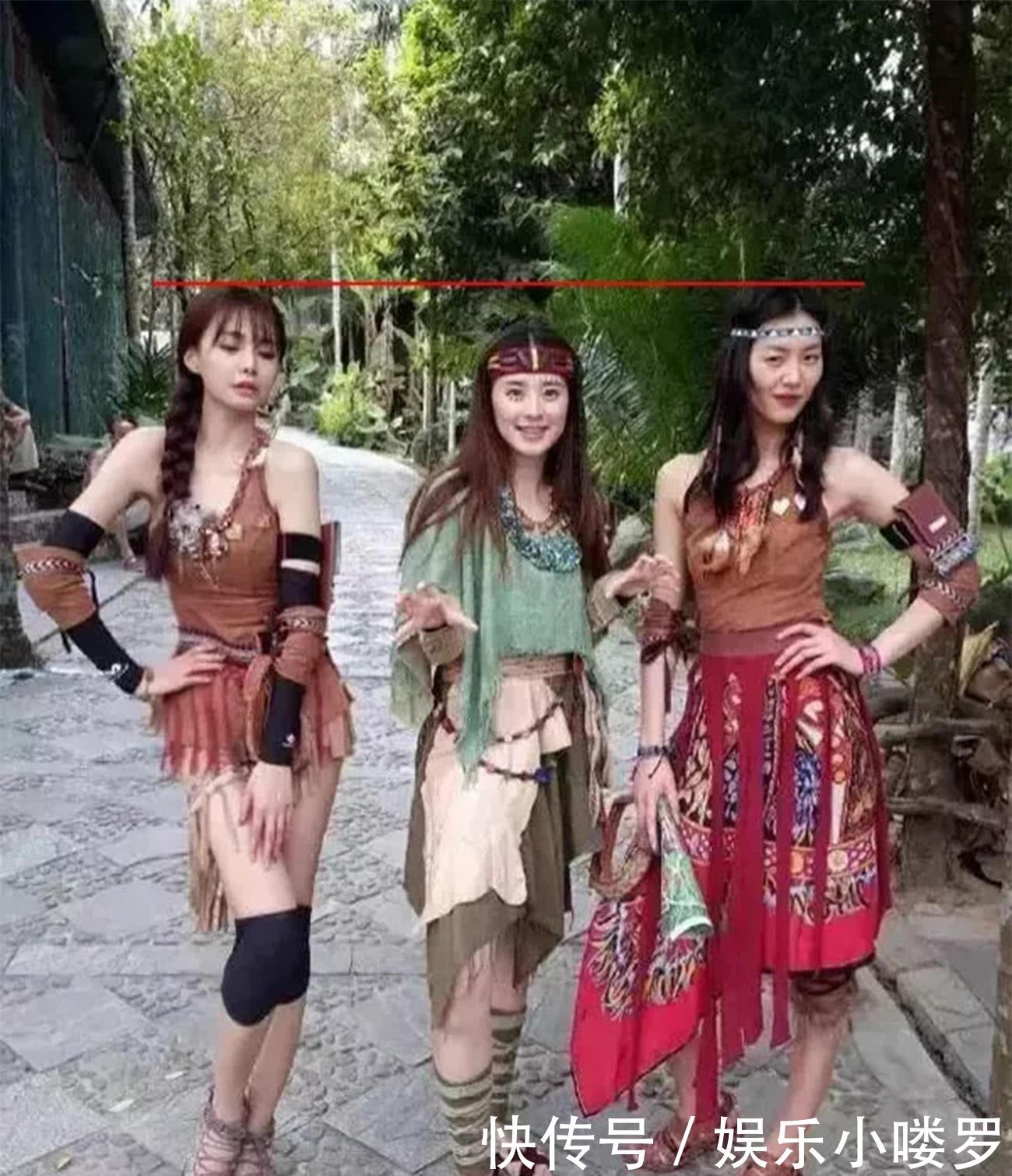 唐嫣p成假人,杨幂像电线杆,沈梦辰超模腿,修图师跟她有仇吧!