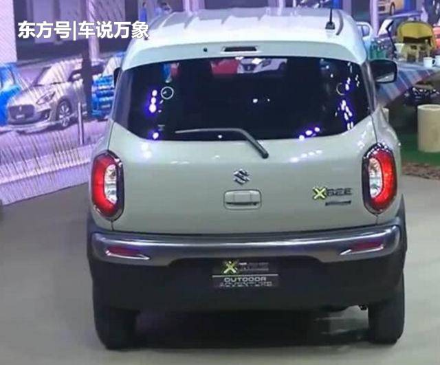 铃木全新小型suv,造型个性到没朋友,油耗仅4.5l