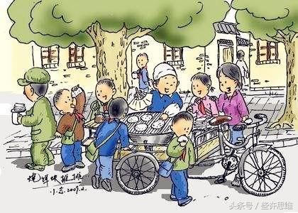 回忆90年代一位昆明老大妈的烧饵块