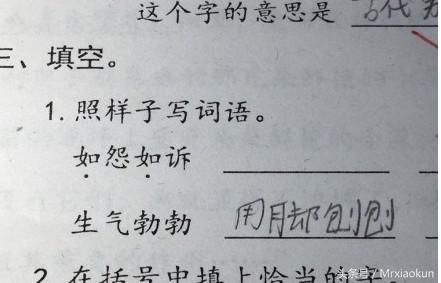 小学生考试"答题"真的是笑话百出!不信你不笑