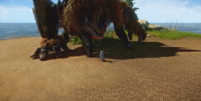 夔牛是神话世界中体型巨大的山海异兽.