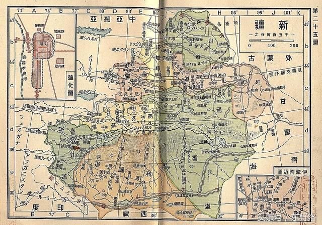 1928年的全国各省行政区划地图