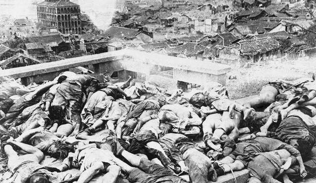 关于重庆大轰炸最真实的图片,空袭中几千人涌进防空洞
