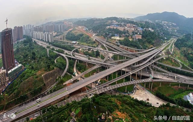 重庆黄桷湾立交桥:考验百度地图,高德地图的时候到了!