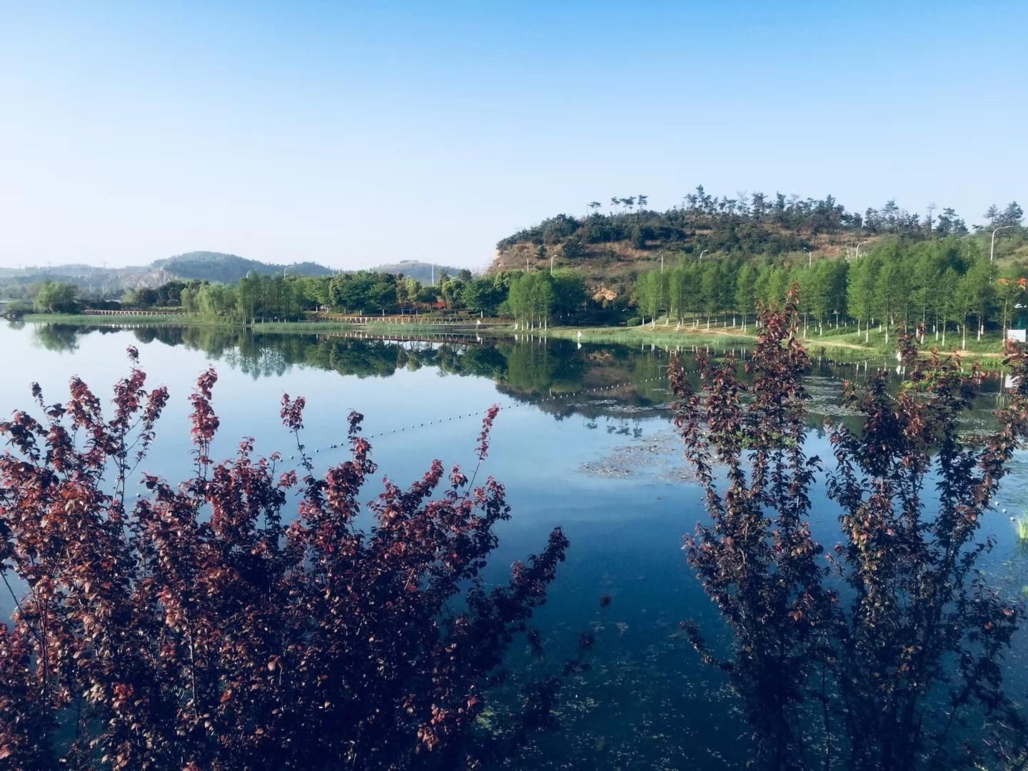 秀山湖,马鞍山城东的明珠!