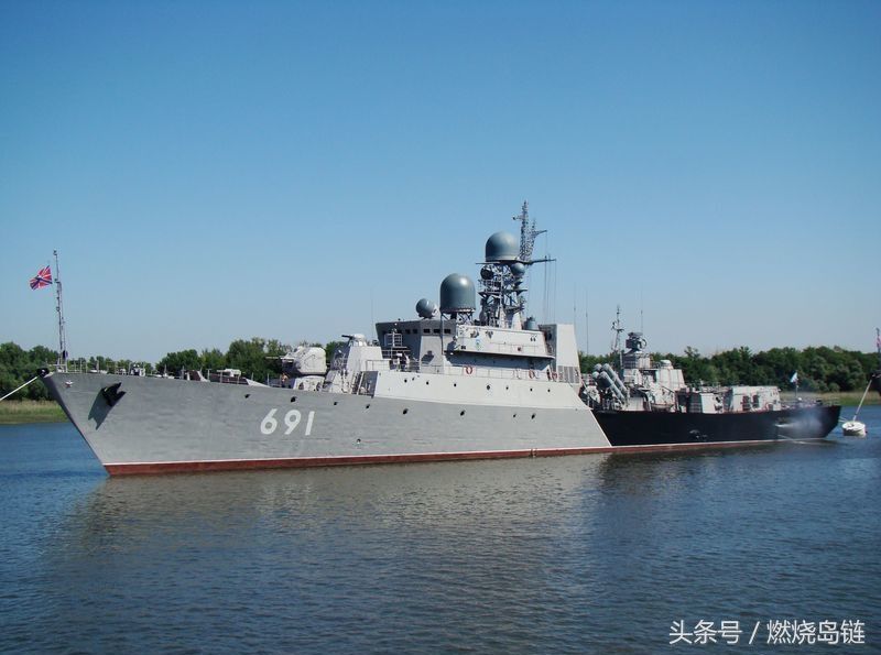 俄罗斯自用版"猎豹"11661/11661k型护卫舰
