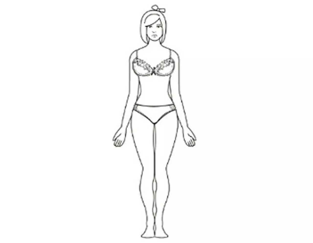 x型身材也称沙漏形,是女性理想的身材, 拥有s曲线.