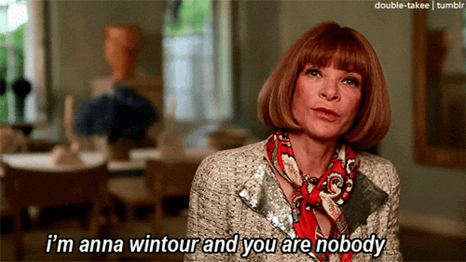 全世界唯一敢与anna wintour互怼到天明的红发魔女