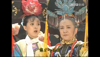 小燕子第一次大闹赐慈宁宫,第一次见面晴儿就帮着解围了.
