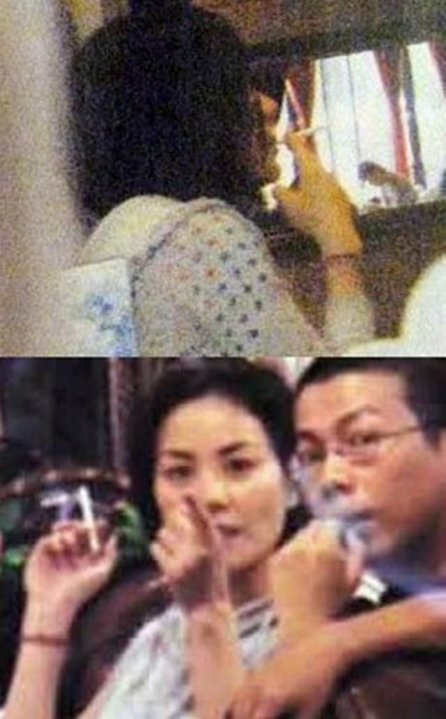 被拍到抽烟女星,王菲烟不离手,俞飞鸿仙气十足,马伊琍
