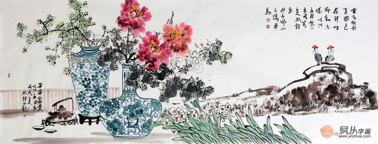 实力派画家郭执铨:我的写意花鸟画