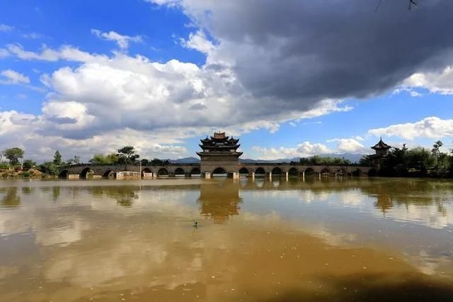 建水古城双龙桥