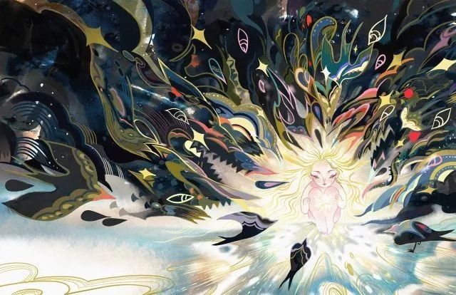 中国风居然能这么画?这些梦幻插画,每一幅都是壁纸