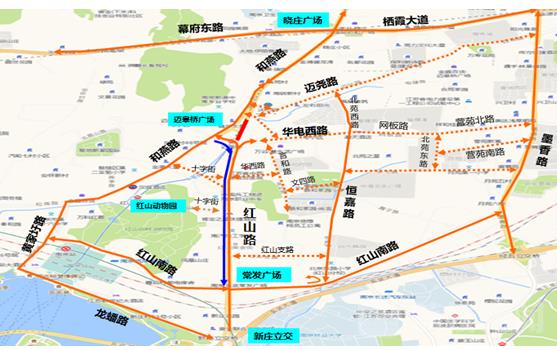 南京:红山路-和燕路快速化改造本周六启动 多条道路围挡将限行