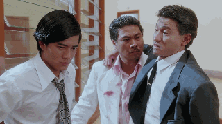 爆笑gif动图:我仿佛看到我最不愿意看到的一幕,姑娘放手吧