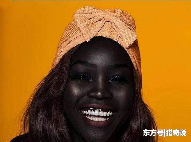 女模特被评为世界上最黑,在非洲人心中她就是女神