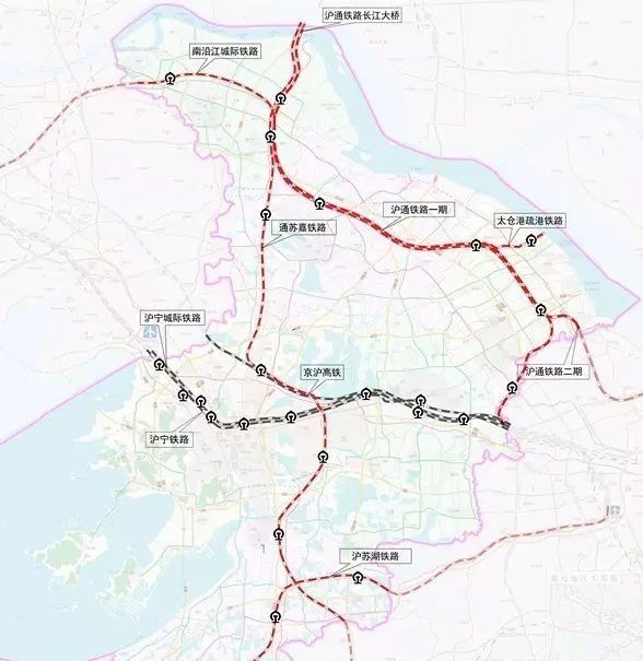 在去年 苏州的"十三五"铁路规划建设中 就已经提到了"南沿江城际铁路"