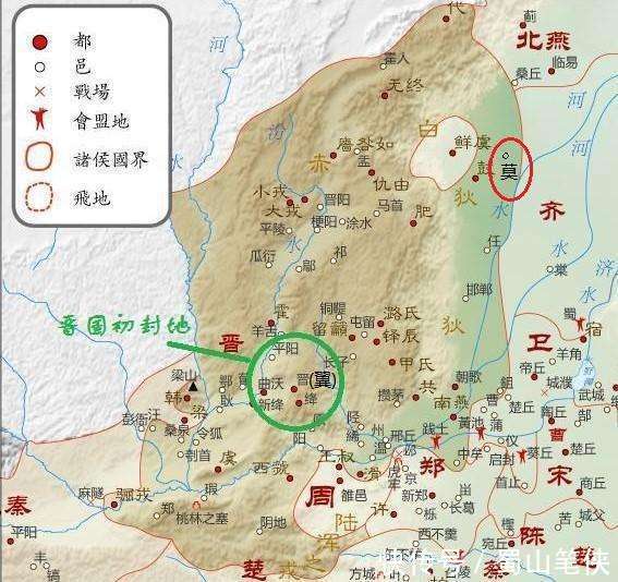 晋国再一次进行了迁都,他将都城迁到了新田(今侯马晋国遗址),并将这里