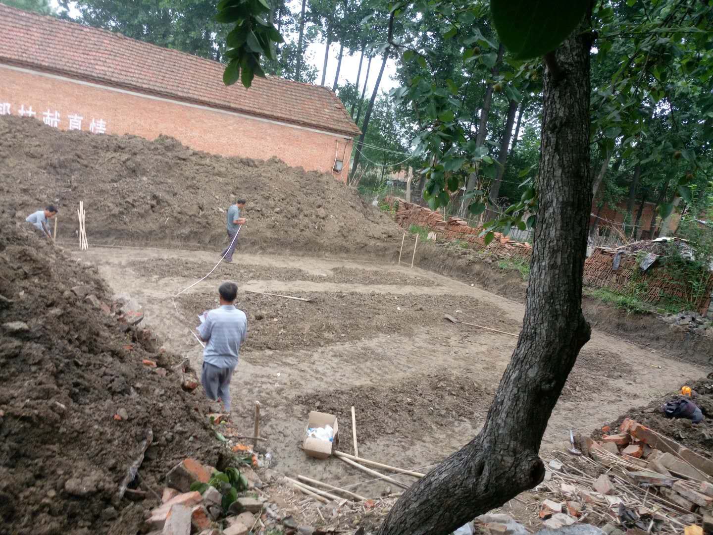 开间200平两层自建农村这别墅我给90分设计图地基八别墅米农村的图片