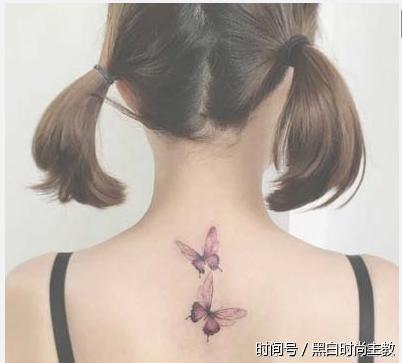 马尾 纹身,夏天就该这样过!