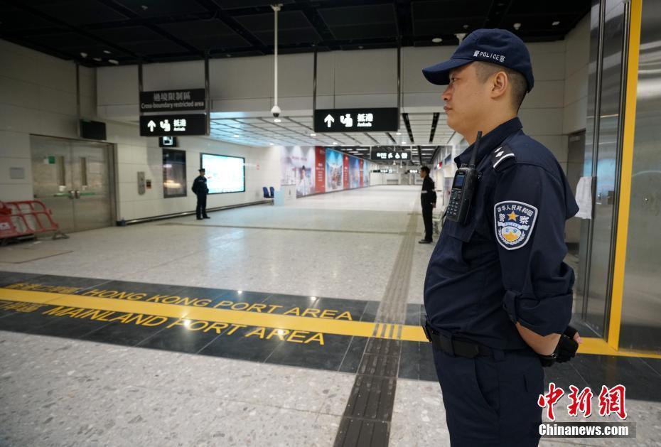 探访香港西九龙站内地口岸区