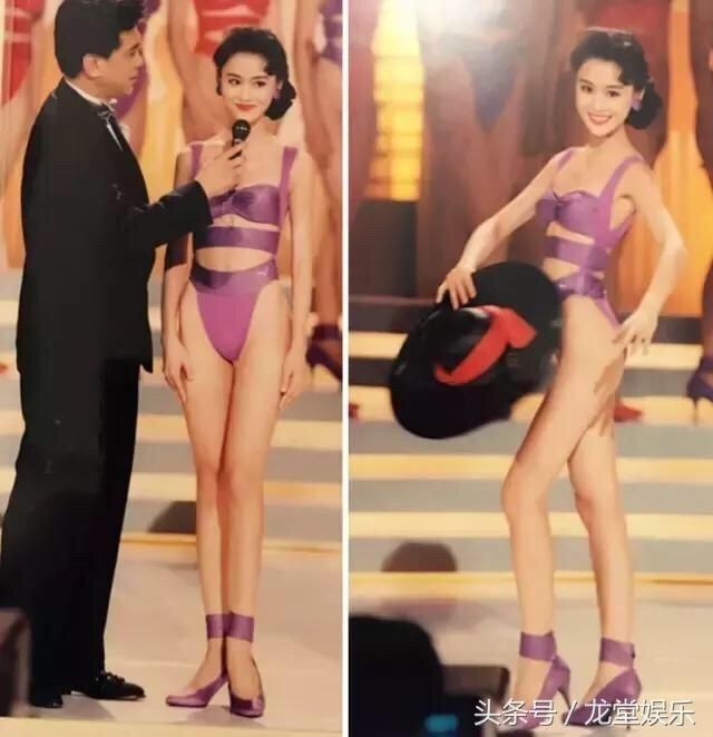 1,这位港姐叫梁小冰,她是1990年无线电视香港小姐的季军,曾经出演过