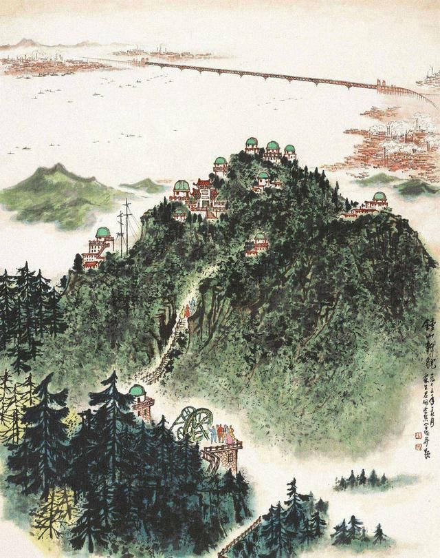 著名画家们的红色经典国画作品