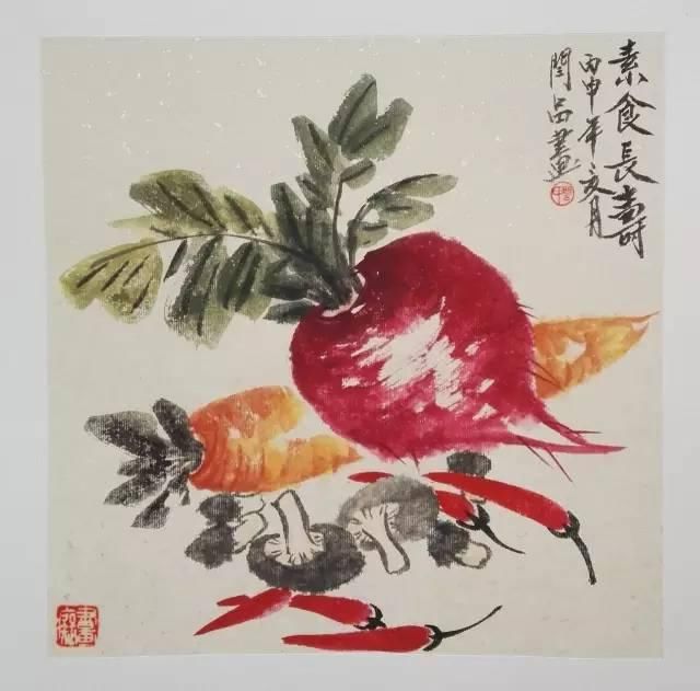 中国著名书画家闫品:写意花鸟小品集锦