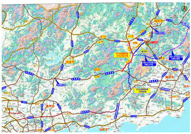 兴华高速有望9月底通车,广州到梅州将省半小时