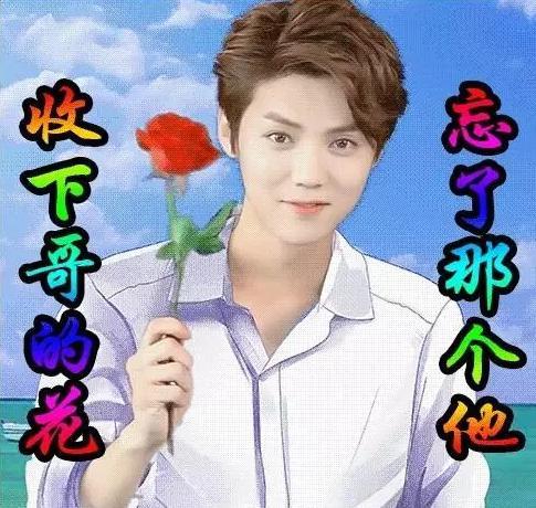 不开心的时候,就看一眼爱豆的土味表情包,分分钟笑到哭