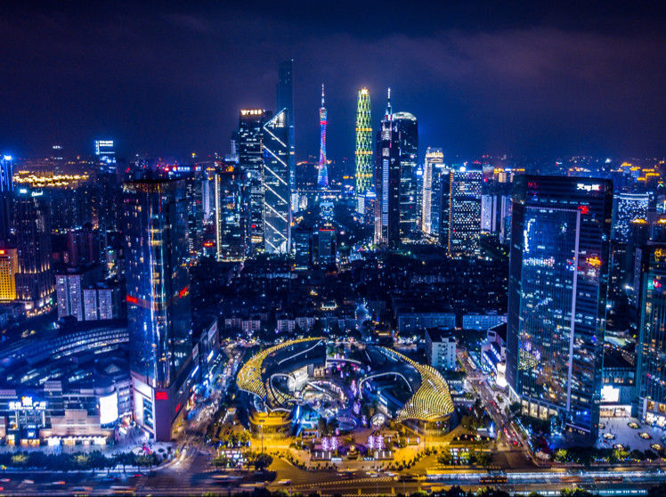 中国最漂亮的城市之一,一线城市的广州夜景精选