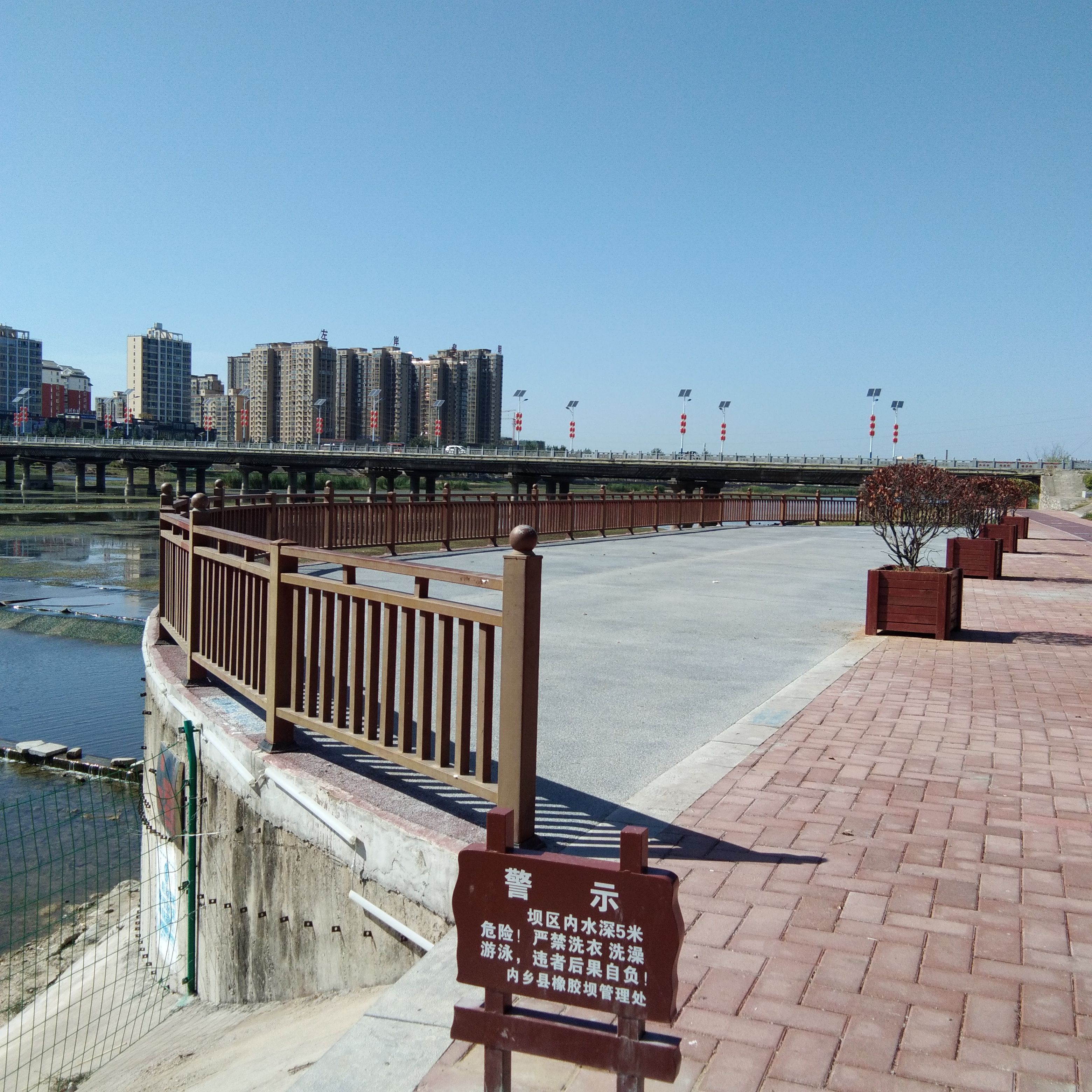 抓拍家乡南阳内乡县城迷人的湍河沿岸风光!