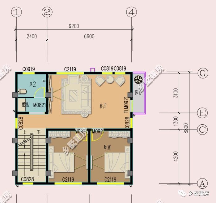 在农村小地基的地方建怎么建大房子,进来看看就知道了