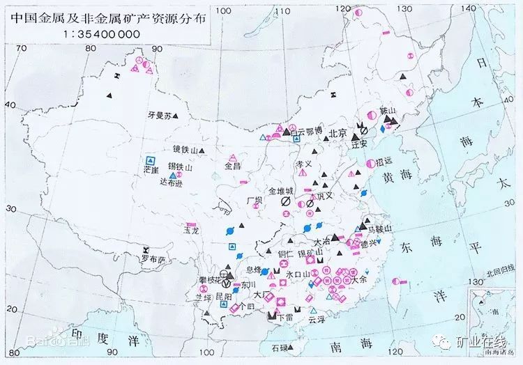 矿产|中国矿产资源分布