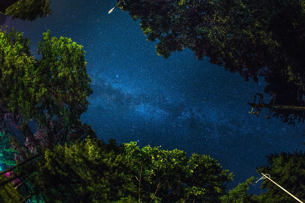 洛阳白云山,晨观日出,夜望星海,隐居做个活神仙