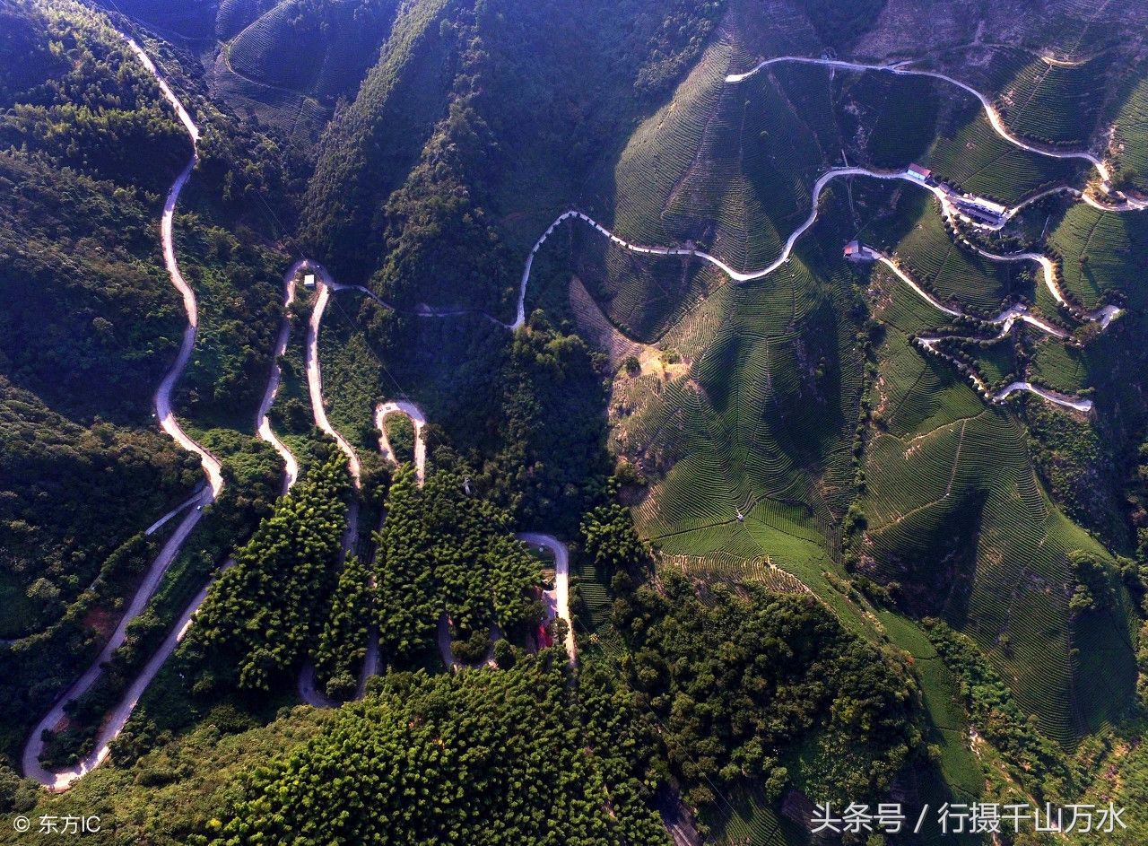 盘山公路大盘点,蜿蜒起伏,层层迭起,公路建设的奇迹