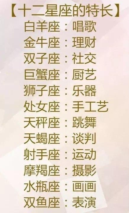 12星座的克星是谁(我的克星是白羊座)12星座容易被什么打败(我容易被