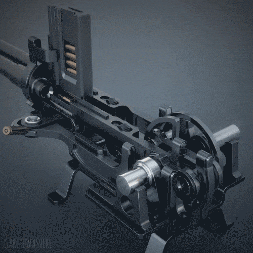 前方高能! 各种枪械射击原理, 超过瘾!