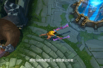 而金克丝的大招是远程轰炸最快的,德莱文的速度和ez的其实差不多