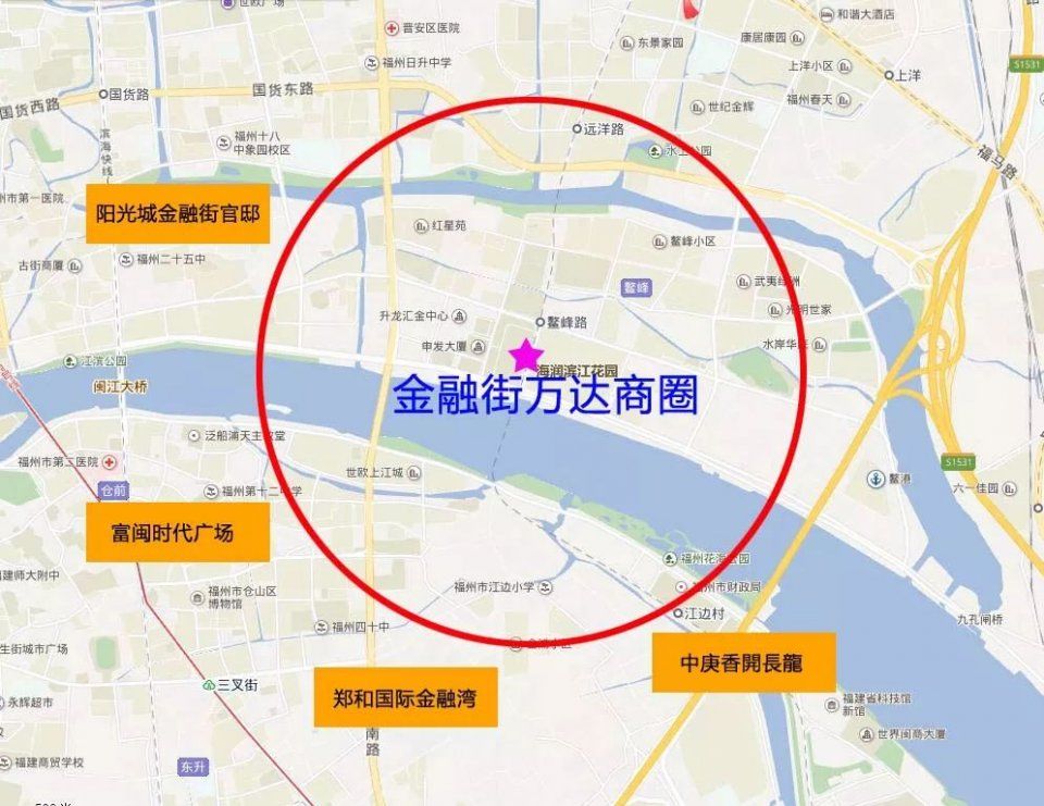 福州商圈知多少?哪个商圈周边的房子最值钱,这里有你不知道的.