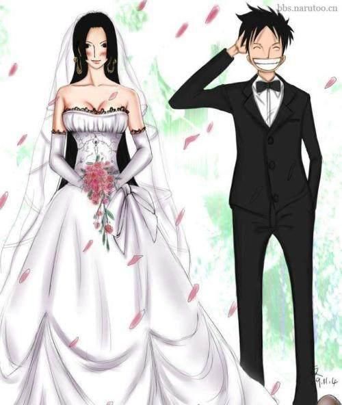 《海贼王》:路飞最后与女帝结婚,结局是否算是圆满?