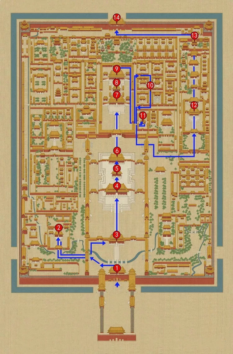 【功夫汉语】【实用】游故宫可以按图索骥-北京时间