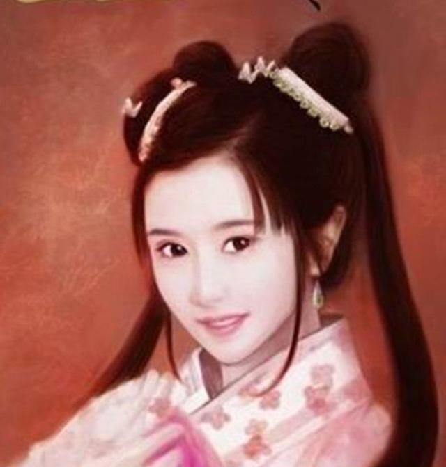 第一名:何美细(黄日华版天龙八部钟灵扮演者)