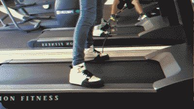 跑步机不是让你这么玩的,ok?