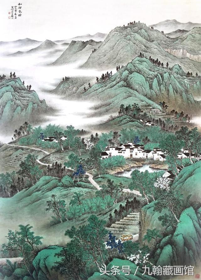 幽静旷远!欣赏刘金河的山水画,如读一首雄壮而优美的诗!