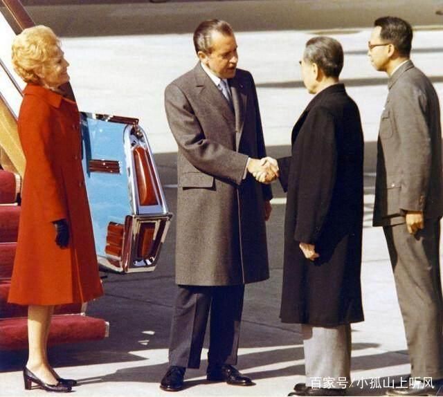 老照片:72年尼克松访华时的珍贵彩照