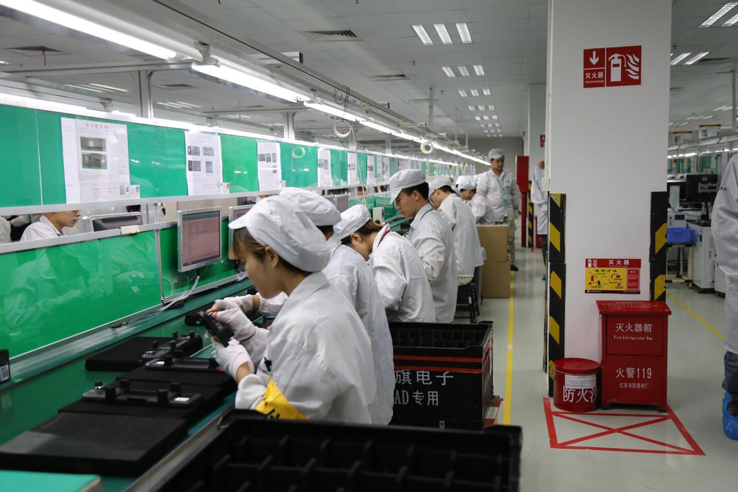 惠州本土的龙旗电子作为70迈的生产商,不容置疑的成为本次探秘的重中