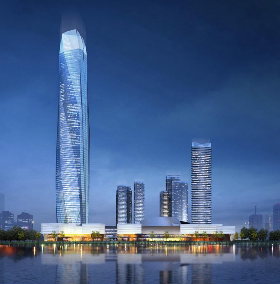 浙江第一高楼~宁波恒大城市之光
